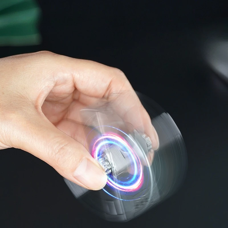 New Technology Voice-activated Ignition Lighter Personalized Trendy Gyro Smart Charging High-end Men's Cigarette Lighter