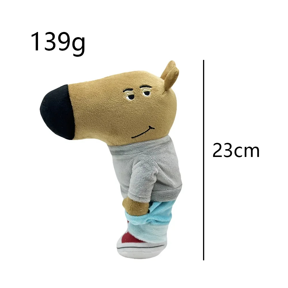 23cm Chill Guy Plush Toys Chill Guy Doll Anime Figure Plush Toys I'm Just A Chill Guy Toys Kids Christmas Gift