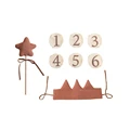 8PC Brown Hat