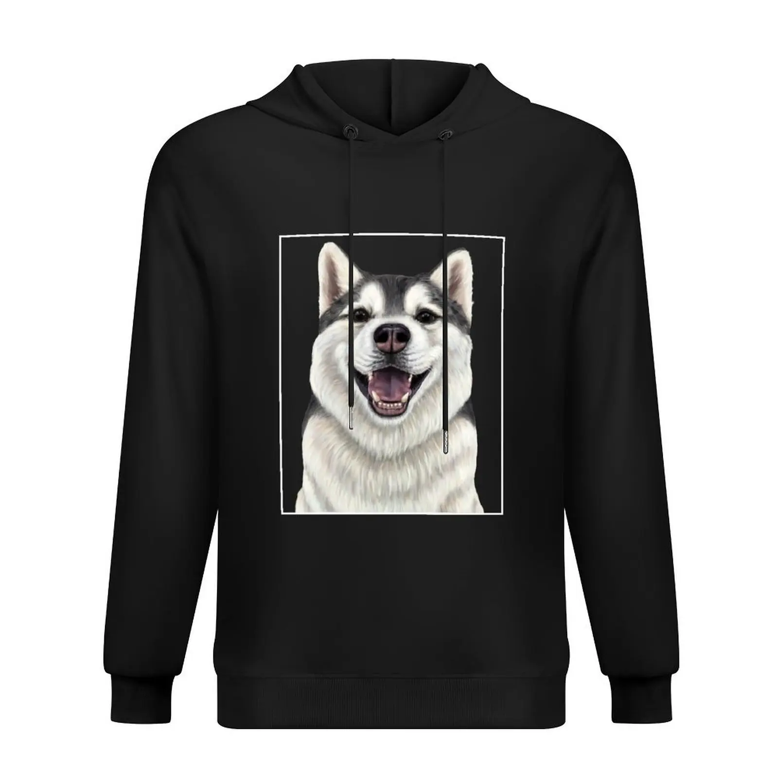 

Сибирский хаски - толстовка с капюшоном для крупной собаки, мужская толстовка с капюшоном, эстетичная одежда, мужская одежда, новые толстовки и свитшоты