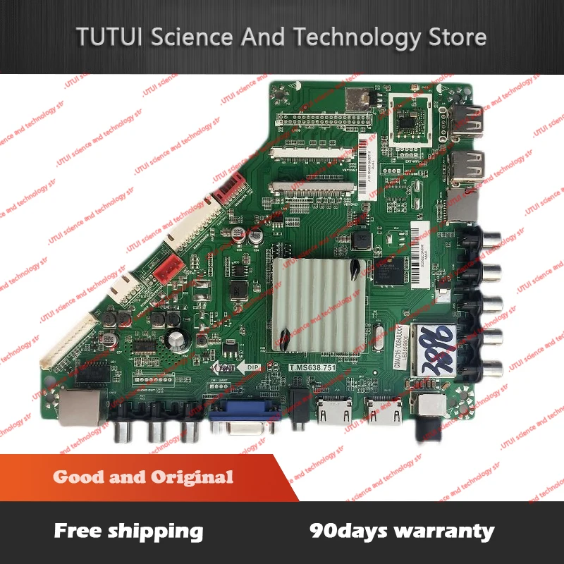 Free shipping!! T.MS638.751 Lehua Android Intelligent Network TV Mainboard Network TV Driver Board