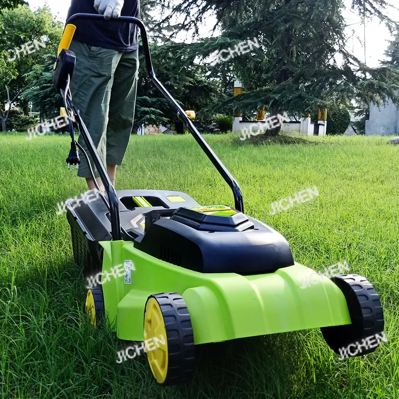 

Мощная электрическая газонокосилка 1600 Вт, ручная, для дома