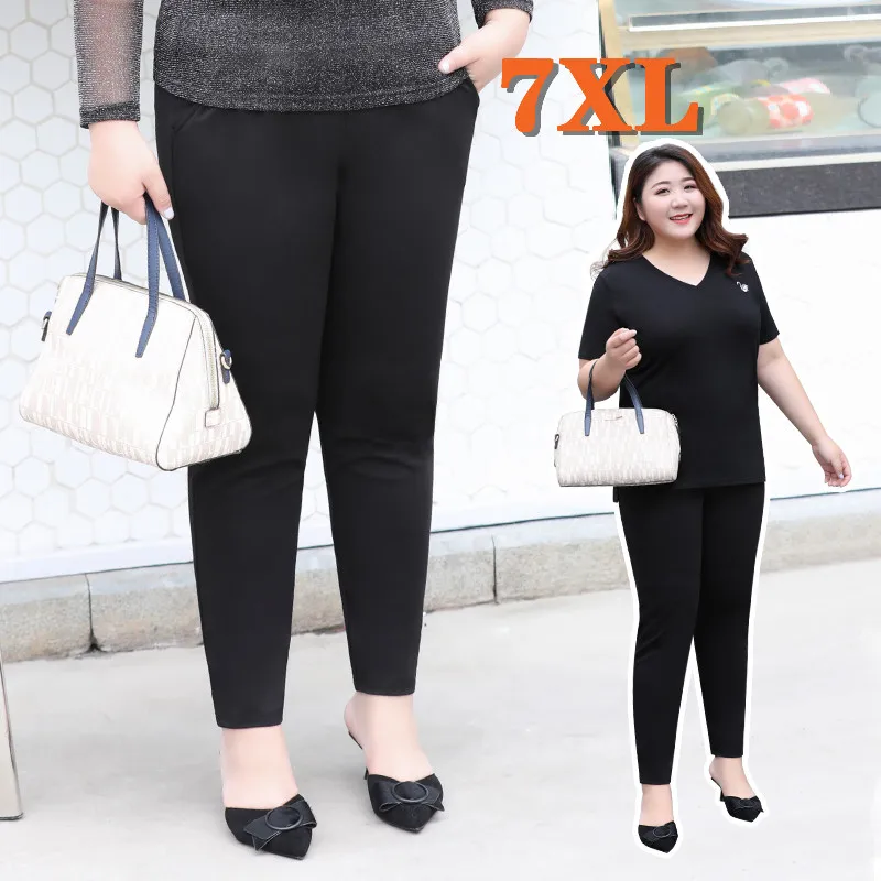 Autumn Pants Women Clothes Big Plus Size High Waist Trousers Oversized Pantalones De Mujer Fashion Streetwear Korea Style 캐주얼 바지