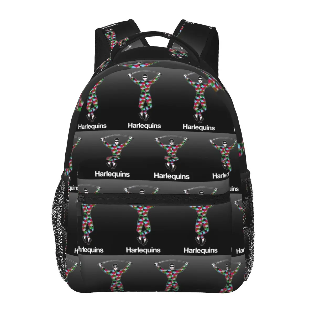 

Home Harlequins Backpacks Boys Girls Bookbag Students School Bags Cartoon Travel Rucksack Shoulder Bag Large Capacity