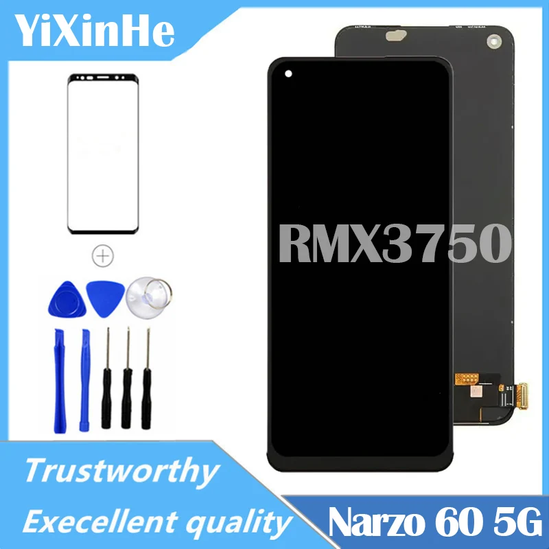 

6.43" AMOLED for Oppo Realme Narzo 60 5G LCD RMX3750 Screen Digitizer Replacement Repair Parts