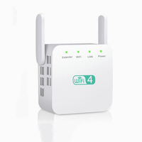 2.4GHz WiFi Repeater Wifi Amplifier Signal Wi-fi Extender Network Wi-fi Booster 300Mbps Long Range With Dual Antenna