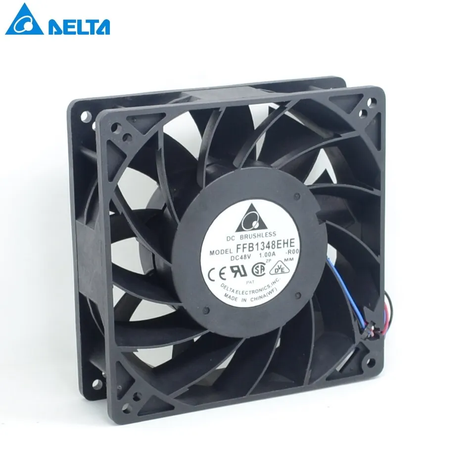 

High quality 48V 1.0A FFB1348EHE-ROO 12038 120mm large air flow frequency converter cooling fan for Delta