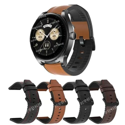 22mm Bracelet For Huawei Watch Buds Strap Leather Silicone Band For Huawei Watch 3 Pro/GT 3 46mm/GT 2 Pro/2E Runner/GT 4 Correa