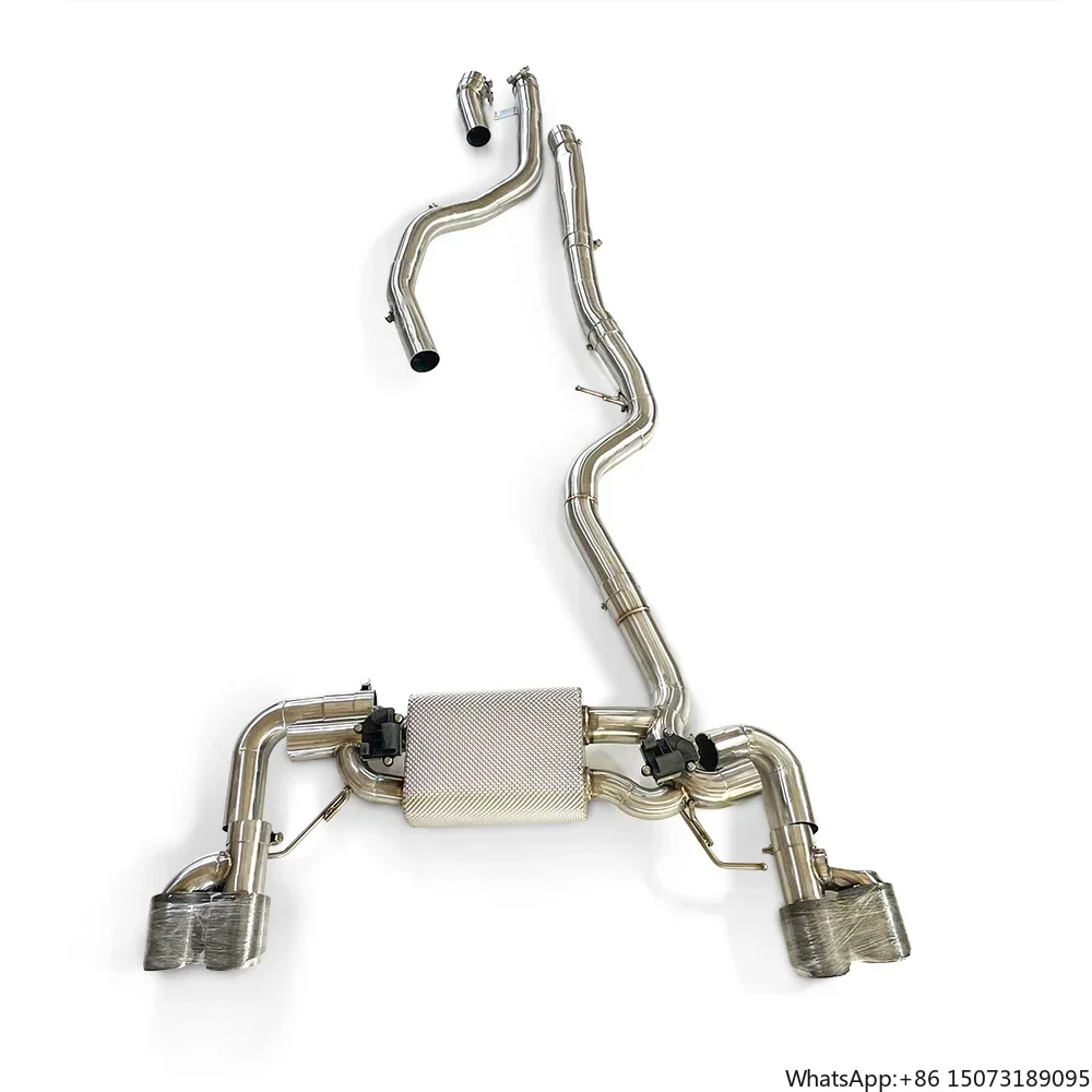 Escapamento Catback com Válvula de Controle para BMW 325/330 G20/G28 2.0T B48 2020-2023 - Performance de Corrida Modificada