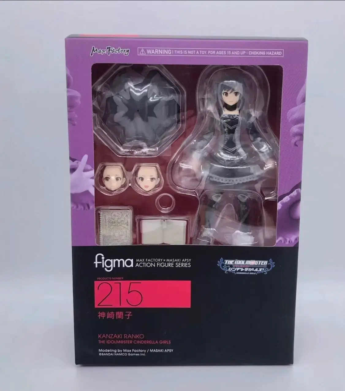 

100% Original Figma 215 THE IDOLM STER Cinderella Girls Ranko Kanzaki In Stock Anime Action Collection Figures Model Toys