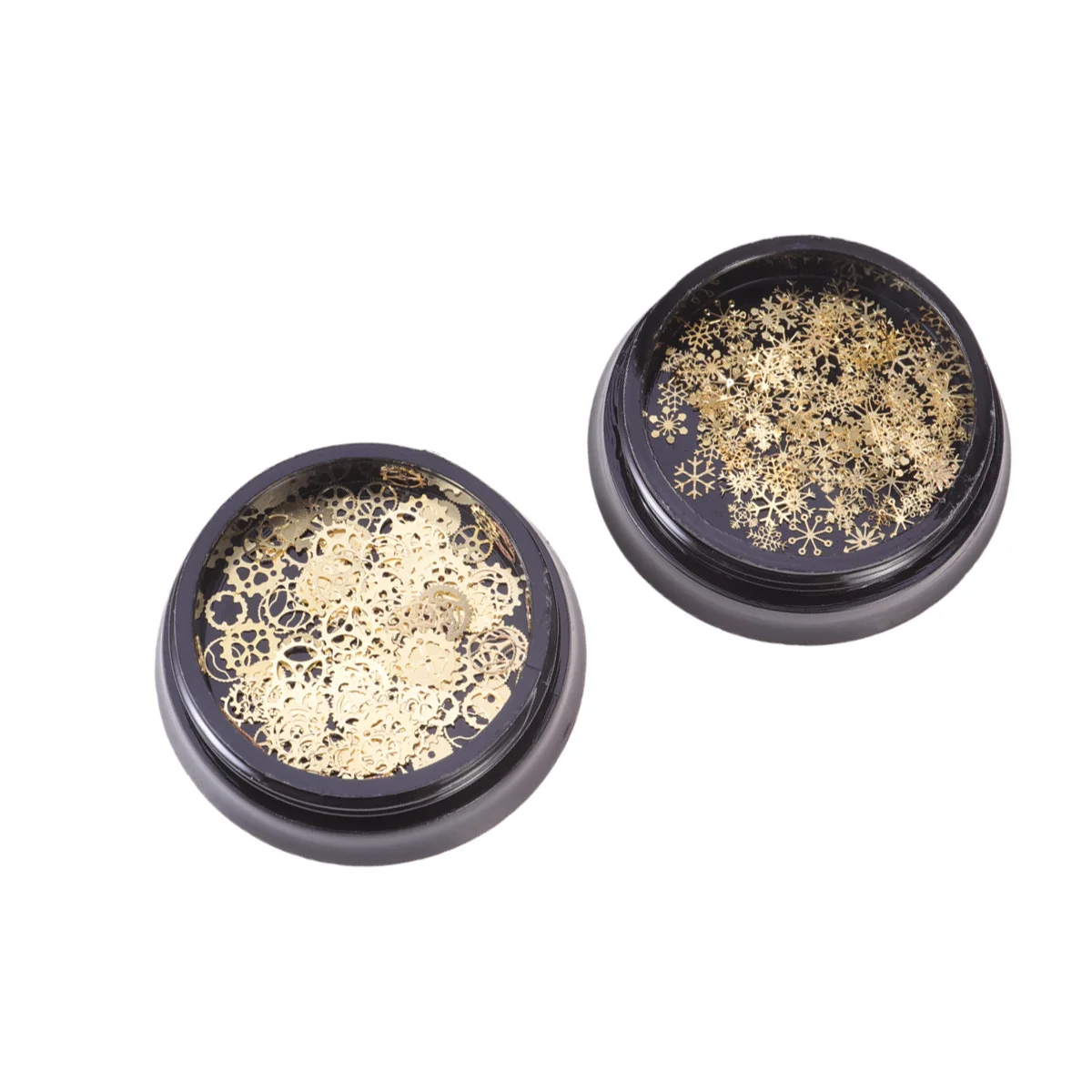 2 custodie per adesivi per unghie, decalcomanie in lamina d'oro, arte per manicure per donne, disegni unici, eventi per feste a casa fai da te