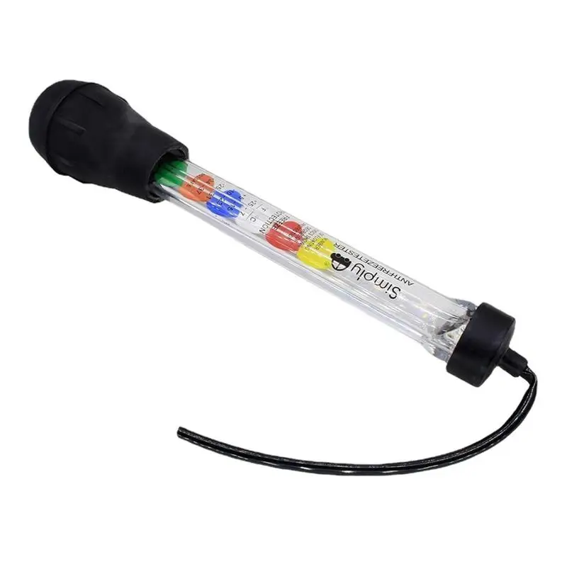 

Professional Automotive Antifreeze Tester Portable Deluxe Battery Fluid Tester Compatible Coolant Tester Hydrometer Tester