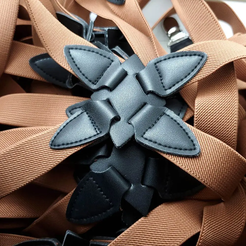 Homens Suspensórios Clip, Suspensórios Clips, Calças Penduradas Clip, Ajustável, Cinto Elástico, Cavalheiros Calças Suspensórios