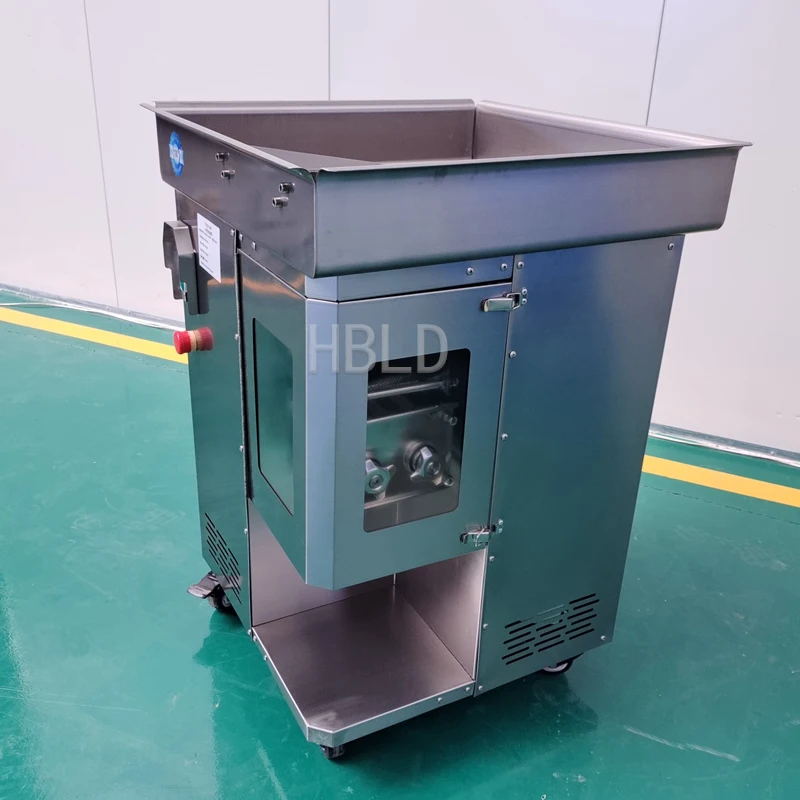 High-Quality Commercial Stainless Steel Meat Cutter Fully Automatic Shredder One-Time Molding for Kitchen