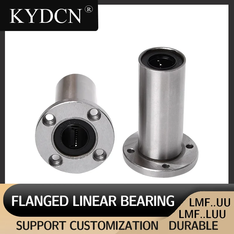 LMF25LUU LMF30LUU LMF35LUU LMF40LUU  Long Type Round Flange Linear Bearings