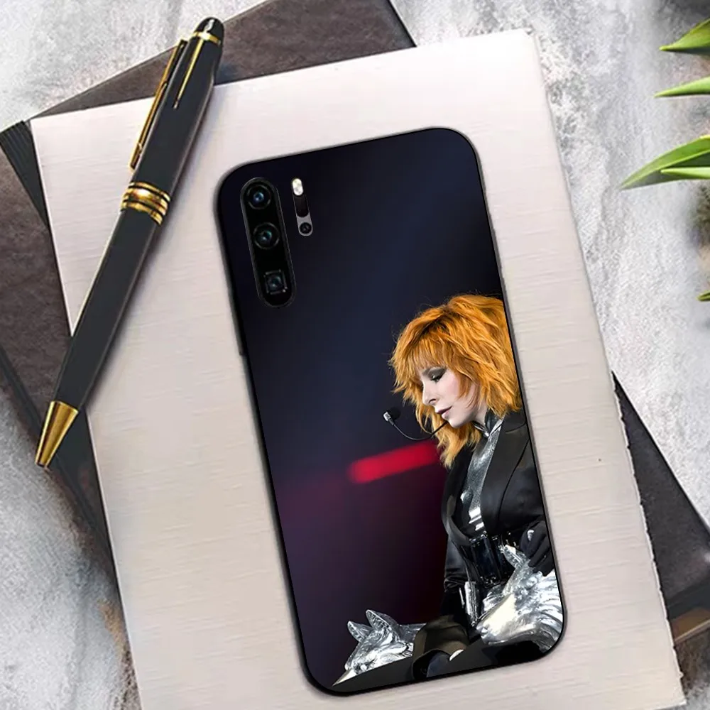 M-Mylene-Farmer Phone Case For Huawei P 8 9 10 20 30 40 50 Pro Lite Psmart Honor 10 lite 70 Mate 20lite