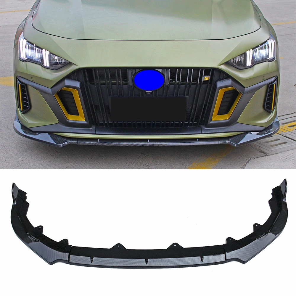 

For Trumpchi GAC Empow 2021 22 23 24 Front Bumper Lip Chin Splitter Spoiler Diffuser Bodykit Exterior Upgrade Tuning Accessories