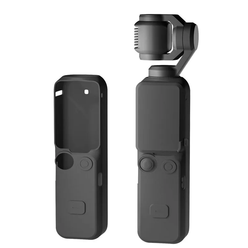 غطاء حماية من السيليكون للجسم والشاشة من PyroGraphy OSMO Pocket3، صديق للبشرة، ملمس سهل التركيب لـ DJI OSMO Pocket3