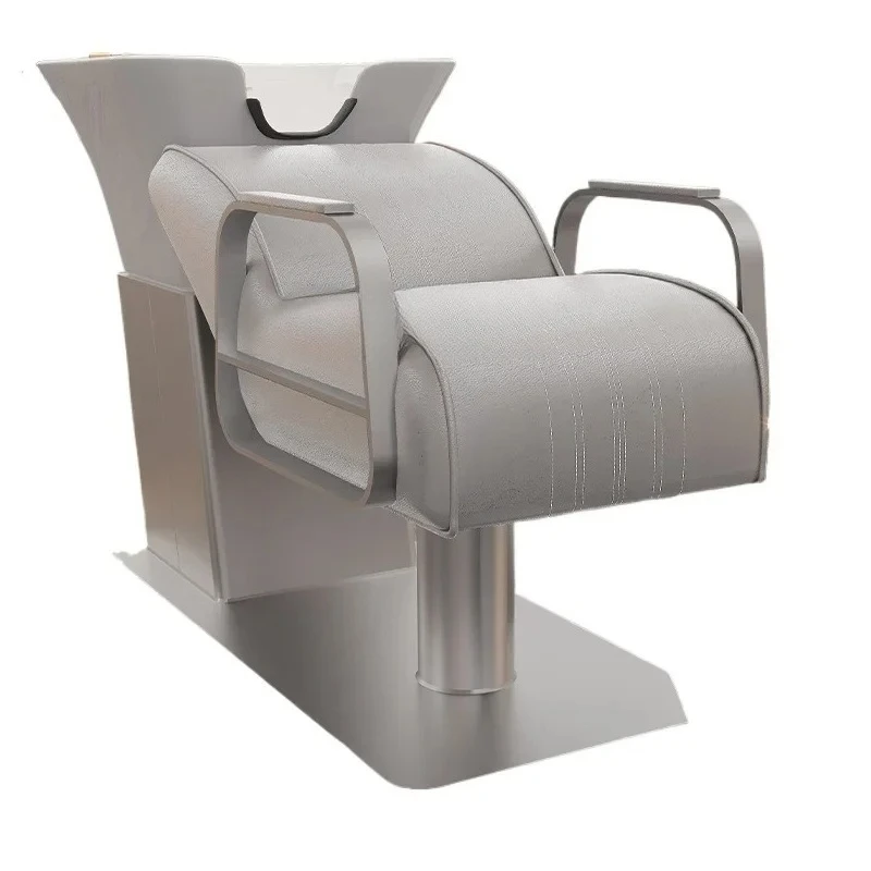 Zws. Internet celebridade salão de cabeleireiro luz especial luxo shampoo cama semi-reclinante high-end flushing cama de beleza