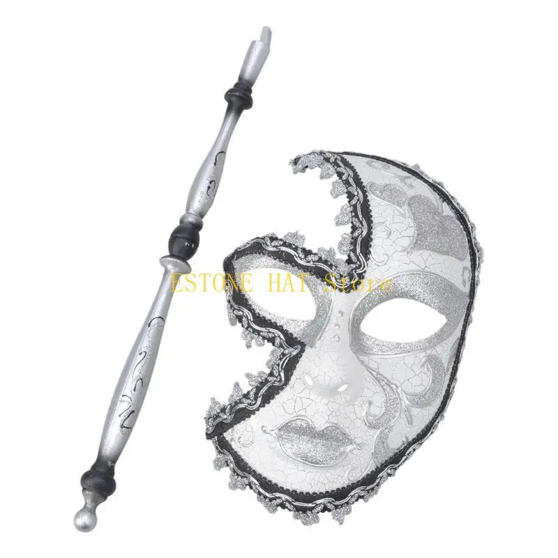 

49MF Masquerade Mask Mardi Gras Mask Carnivals Mask Halloween Costume Mask for Party