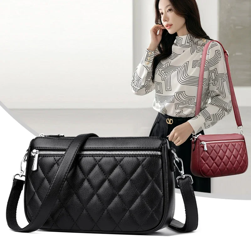 

Новая женская сумка из искусственной кожи, универсальная модная сумка через плечо, повседневная дорожная сумка для девочек, брендовая дизайнерская сумка на молнии, сумки-мессенджеры