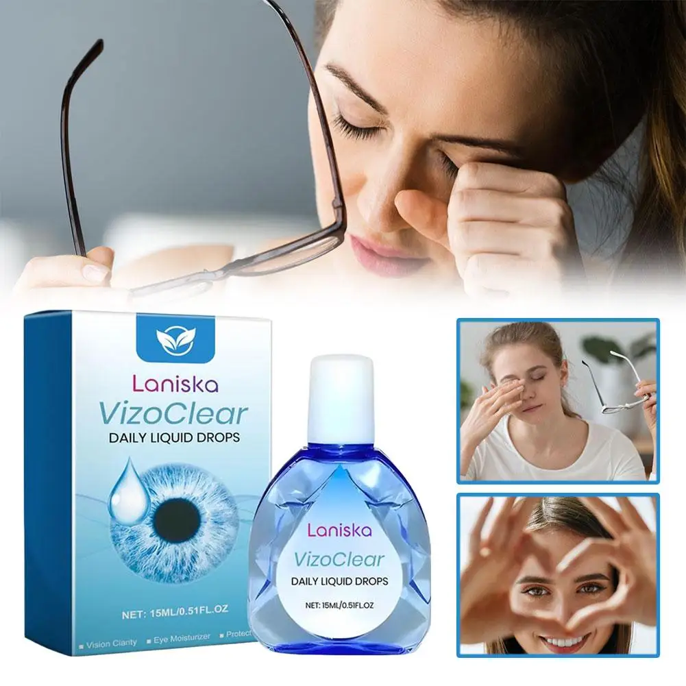 

1/3/5 шт., капли для глаз с четким зрением, увлажняющие, улучшающие размытые зрение, сухие глаза, снимают усталость глаз, нежный ежедневный жидкий уход за каплями