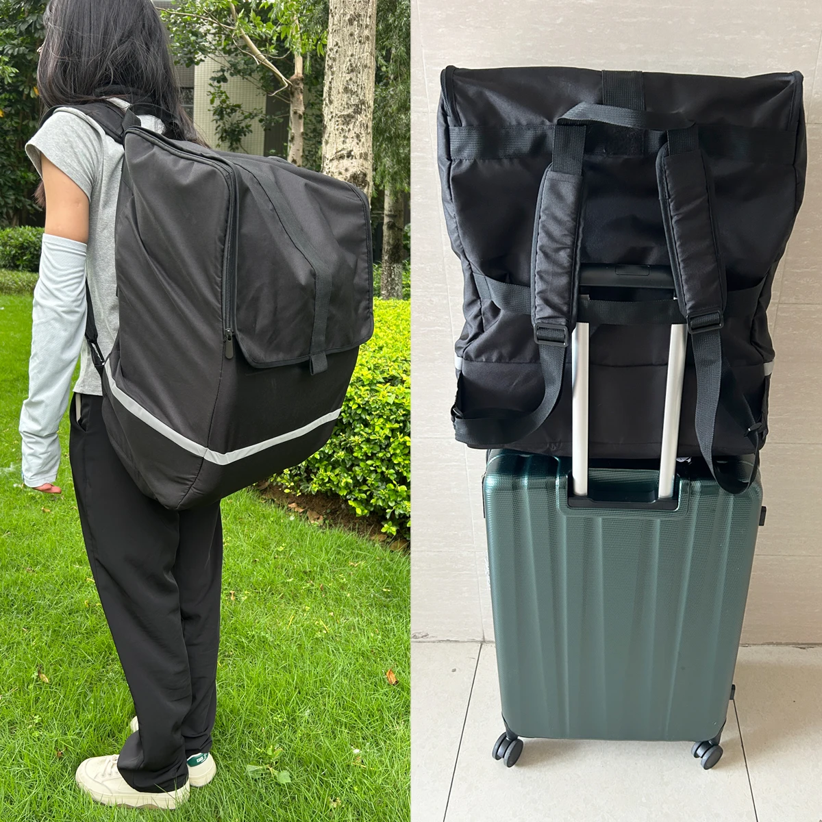 Foldable Stroller Travel Bag Compatible With Cybex Series Strollers