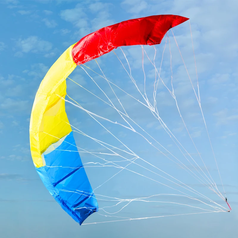 

1PCS Wingspan 81cm RC Powered Paraglider Canopy Nylon Parachute Wing Cloth Colorful Sail for Outdoor Sports Paragliding Kite