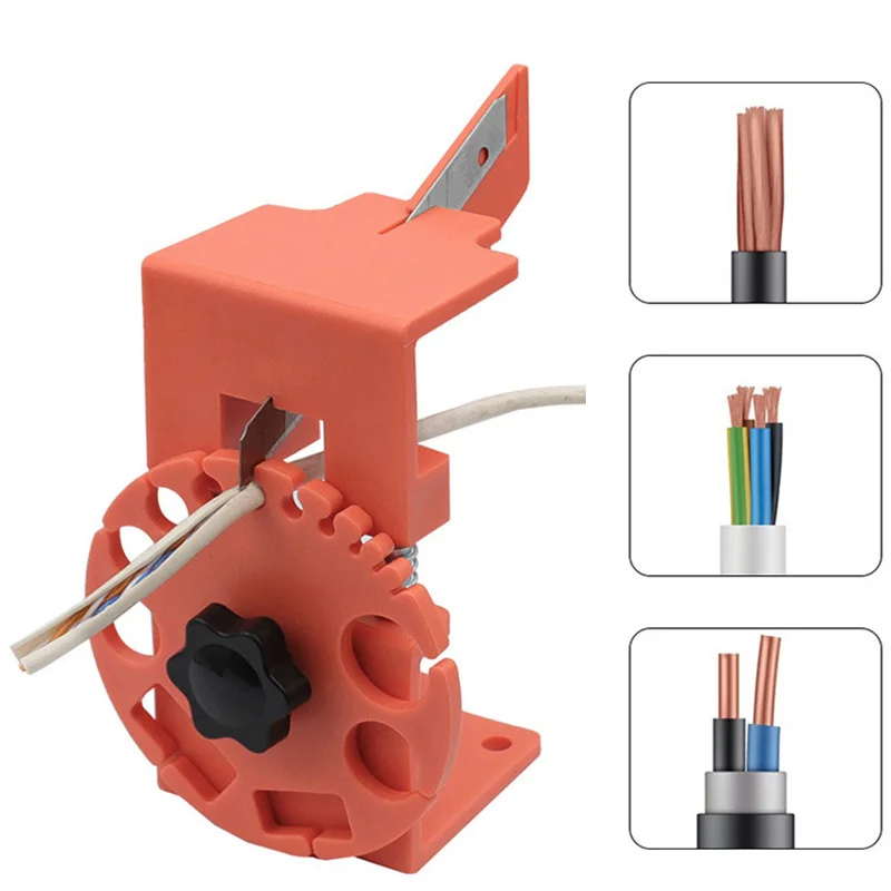 Desencapador de Fios de Cobre Manual, Máquina Portátil para Desencapar Cabos, Ferramenta de Descasque de Fios para Recuperação de Cobre Reciclado