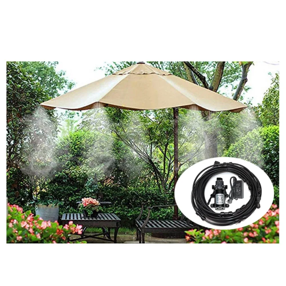 

Garden Irrigation Garden Electric Pump Low Pressure Misting System Metal Mist Cooling System Water Mist Spray