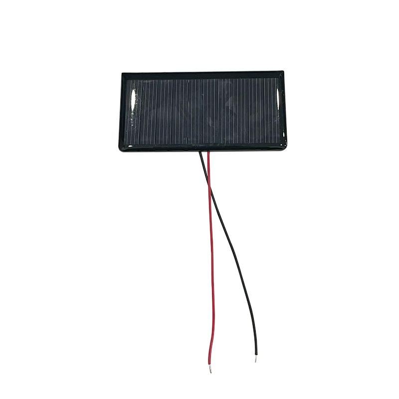 1PC 5V 30mA/60mA Mini Solar Panel 53*30mm/68*36mm With Cable DIY Epoxy Board Solar System Module for Battery Power Charger Solar