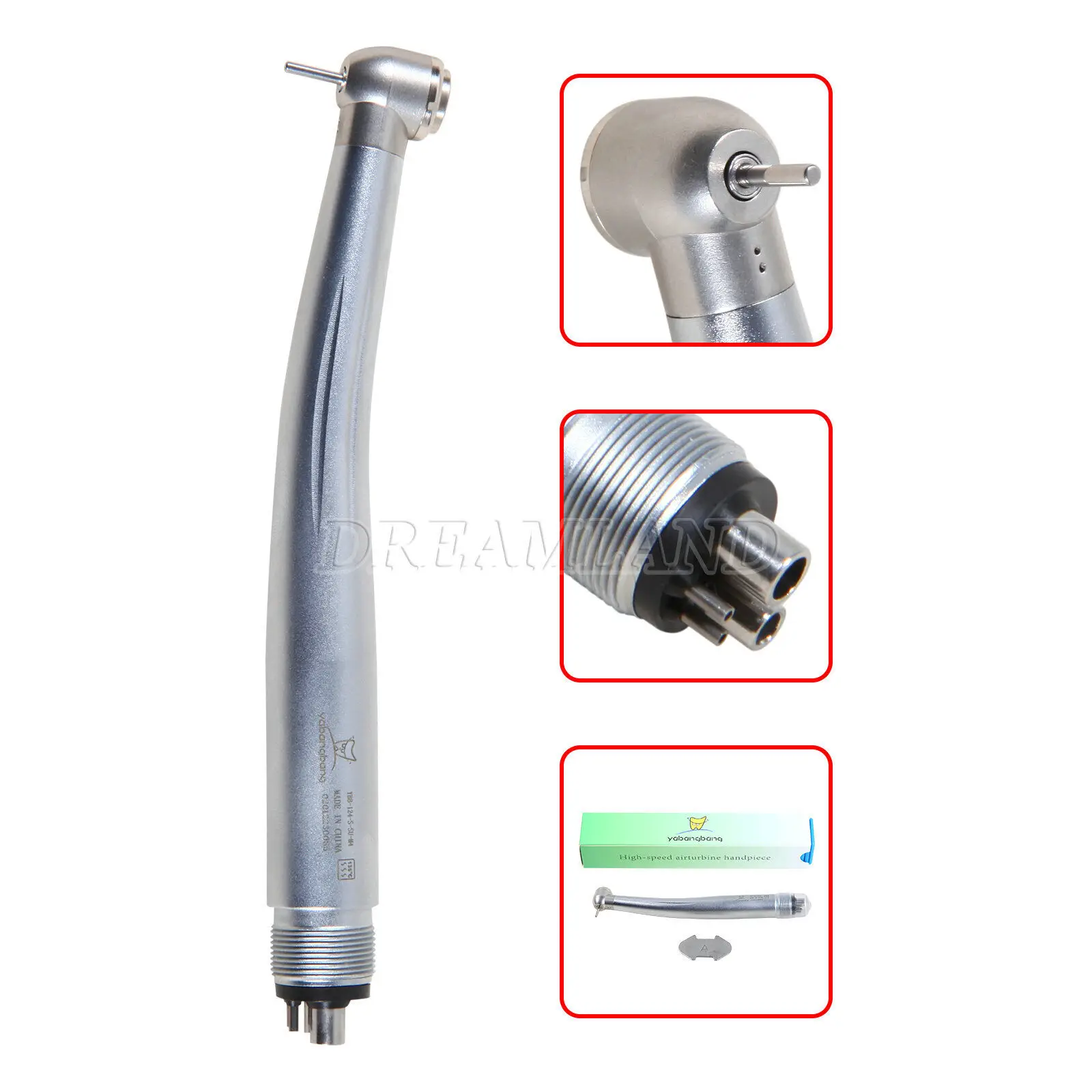 NSK Pana Max Style Dental High Speed Handpiece Air Turbine 2/4Hole Standard Head Single Water Spray