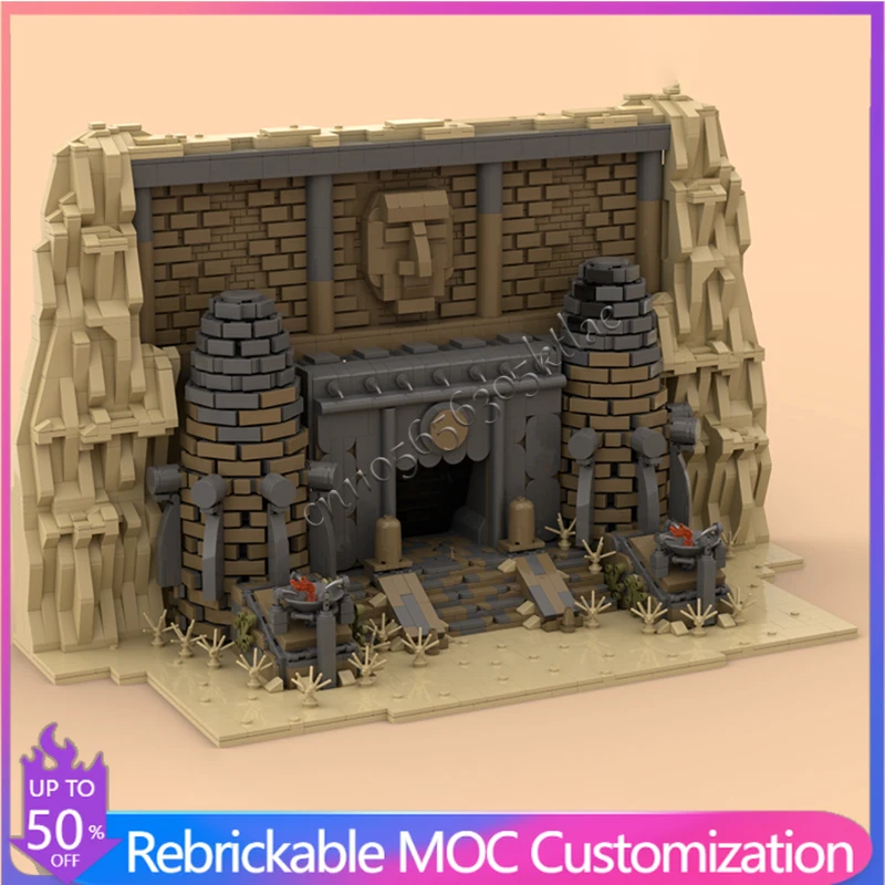9346PCS Collection Edition Temple of Trials Construction MOC Building Blocks Model Children Christmas Gifts Educational DIY Sets