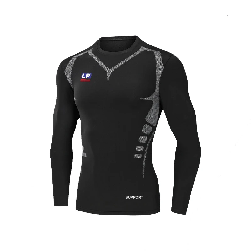 LP SUPPORT Men's Professional Sports Quick-Dry Suit, with tight high elasticity, quick-drying and breathable, the top choice for