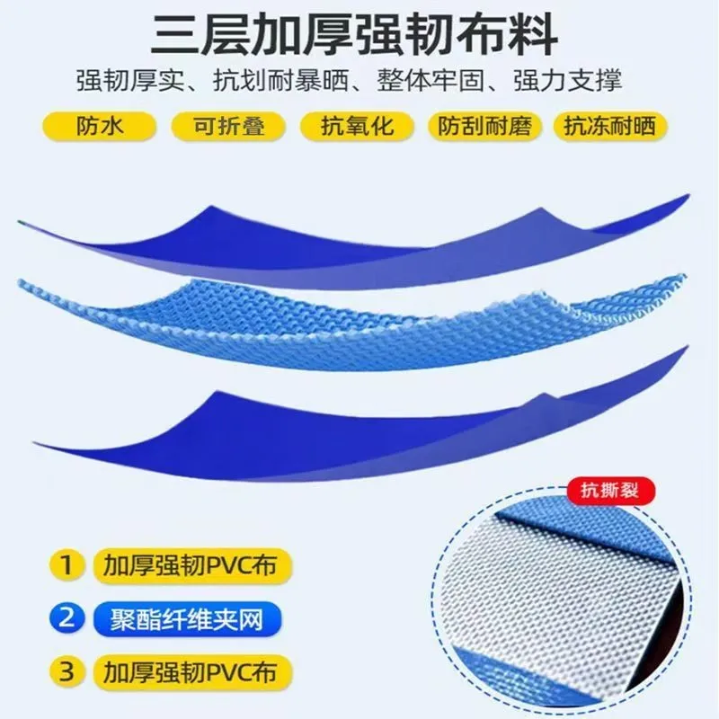 Large-capacity Soft Water Bag Fire -resistant Water Storage Bag Agricultural Bridge Pre-pressure Counterweight Water Bag