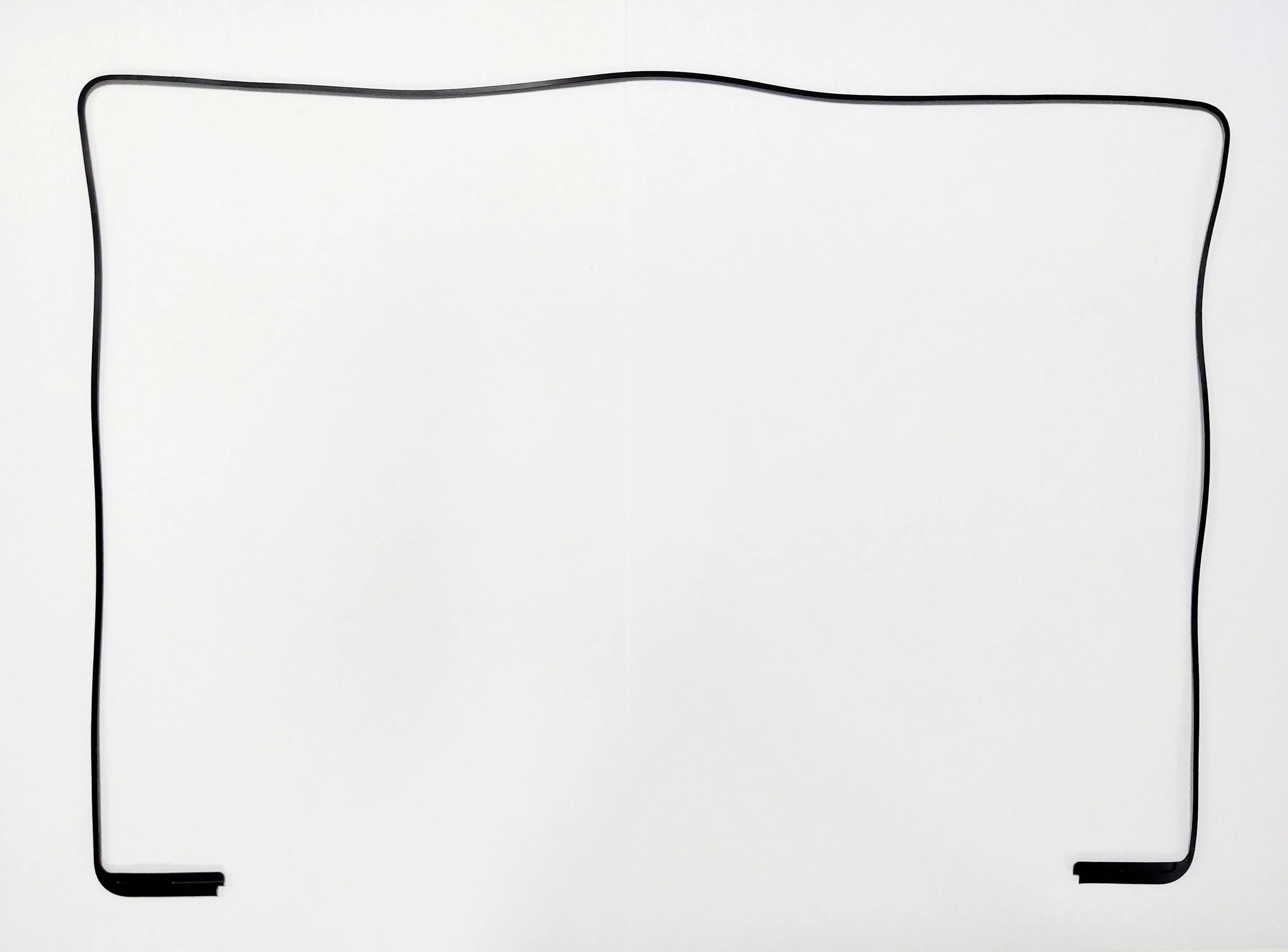 Gumowa przednia ramka LCD do MacBooka Air 13,6" M2 A2681 Pro 14" 16" M1 Pro/Max A2442 2141 A2485 Środkowy pierścień ekranu 2021 2022 rok