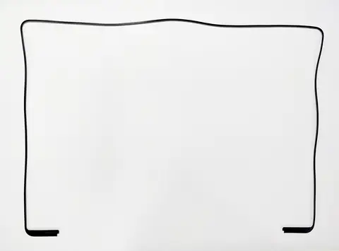 Anneau de cadre central en caoutchouc pour écran LCD, pour Macbook Pro Retina 15 "A1707 A1990