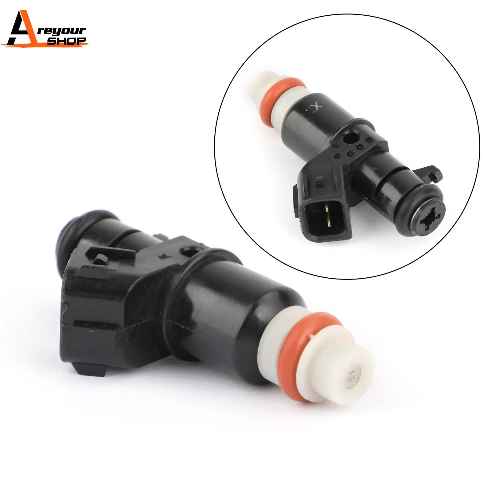 Areyourshop Flow Matched Fuel Injectors fit for Honda Civic 2006-2011 1.8L 16450-RNA-A01 FJ1045 Car Auto Accessories Parts