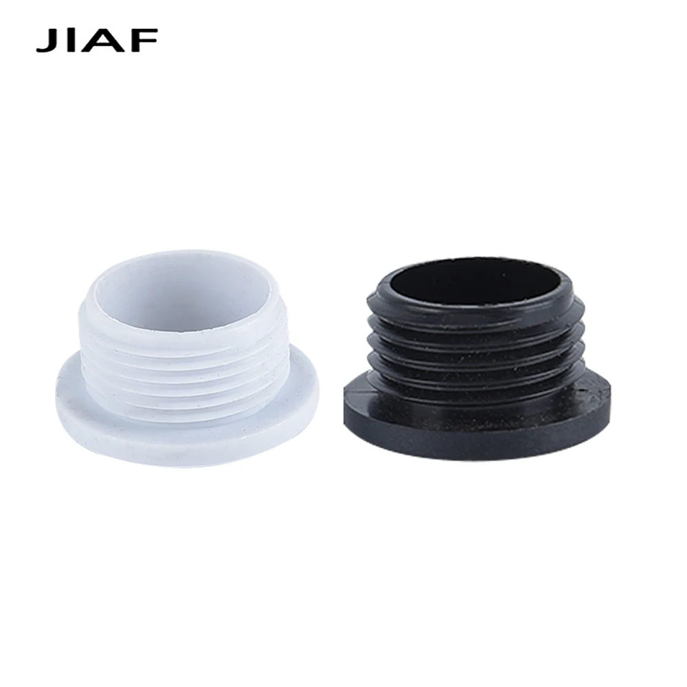 10PCS Black Cross Shaped Plastic Plugs Nylon Waterproof White M16X1.5 High Quality Threaded Hole Plugs M20X1.5 M22X1.5 M25X1.5