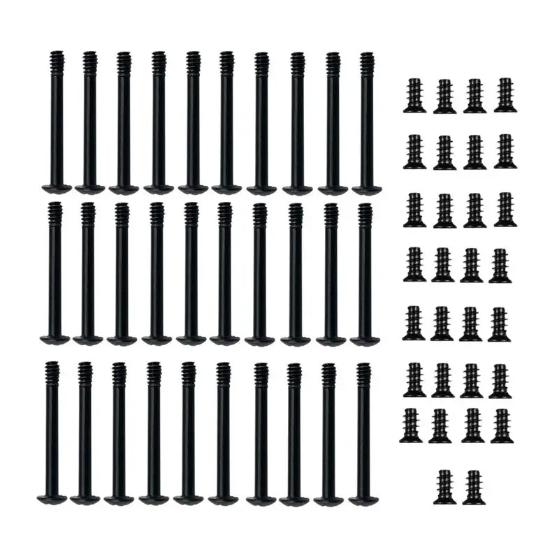 【POPULAR PICK】-60Pcs Computer Case Cooling Fan Screws Computer Fan Mount Long Short Screws Fan Radiator Accessories