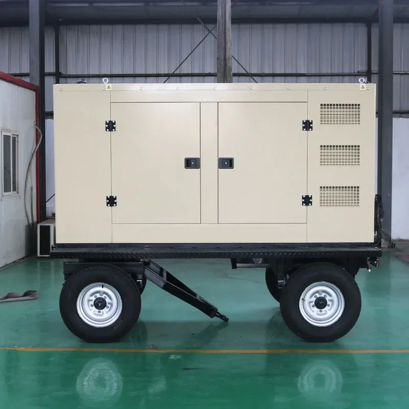 Portable standby WeiFang engine silent 40kva diesel generator price