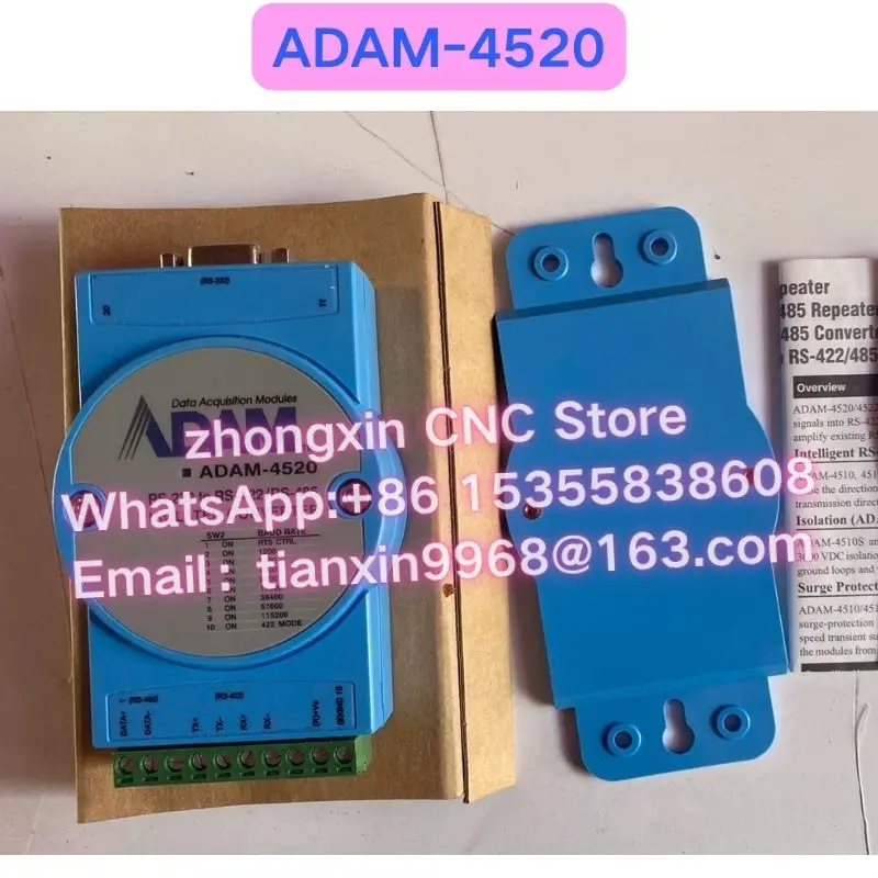 New original ADAM-4520 converter RS232 to RS422/485 module with light isolation ADAM4520 spot