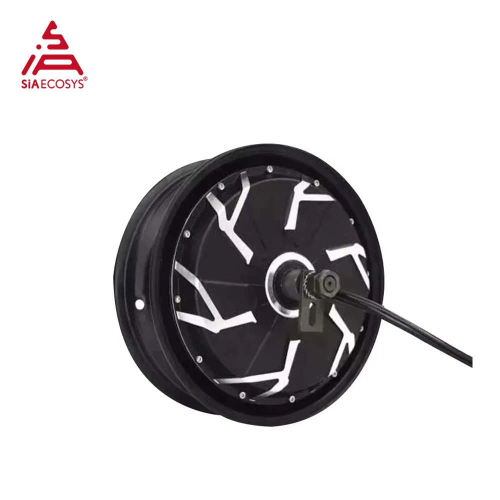 QSMotor 13*3.5 Inch 2000W 260 V3 BLDC In-Wheel Hub Motor for Electric Scooter High Power Wheel Drive System