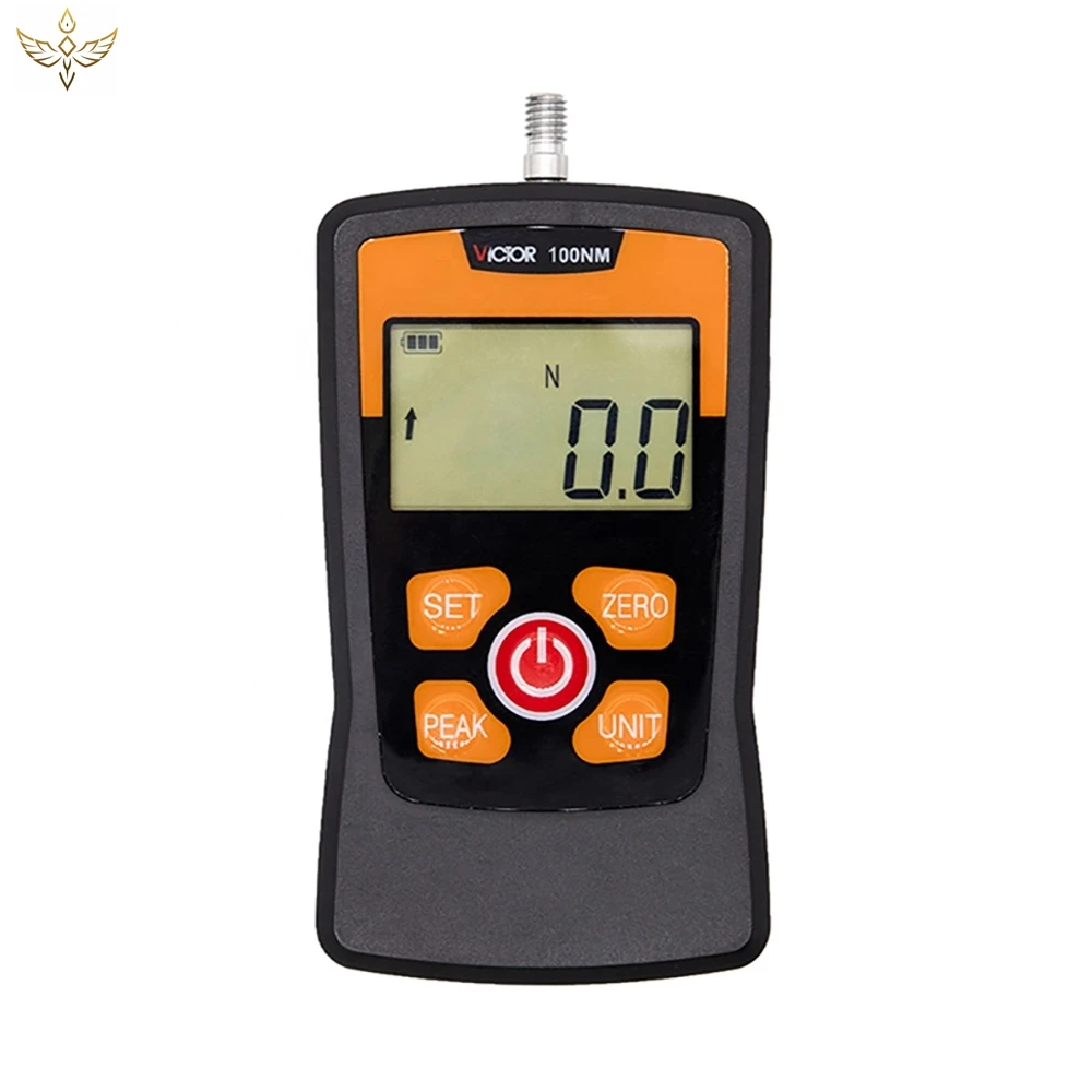 

500NM Digital Force Gauge Thrust Spring Tension Tester 100N 500N Pressure Tensile Machine Push Pull Meter