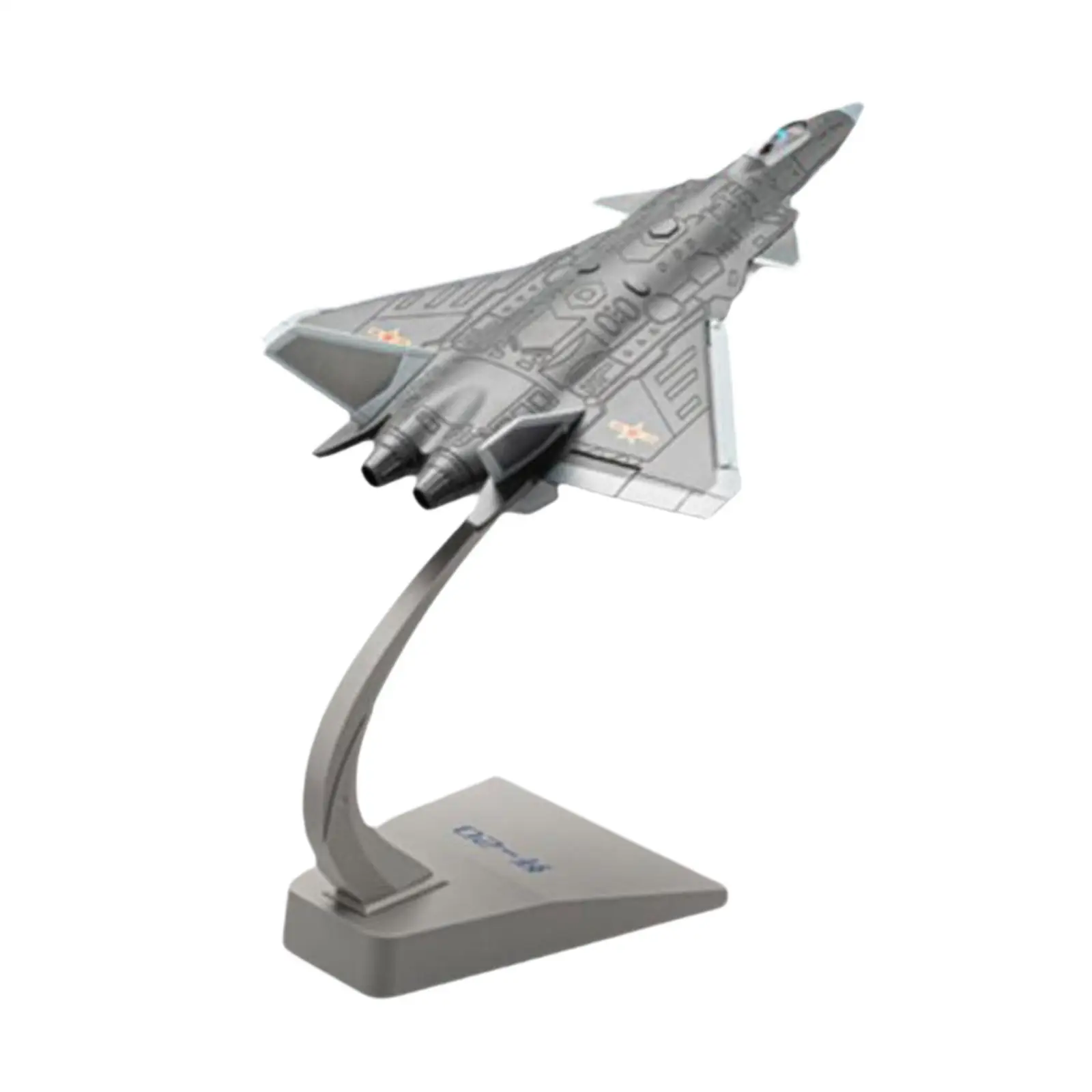 

Alloy 1/84 Fighter Airplane Diecast Model with Display Base for Home Bedroom