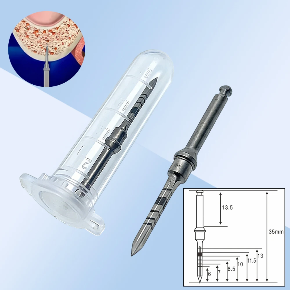 

2pcs or 3pcs Dental Implant Surgical Guide Pilot Drill Bits for Accurate Implant Site Preparation Osteotomy and Guided Placement