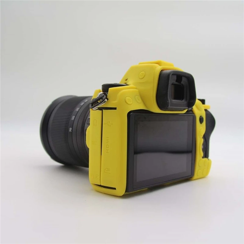 Защитный силиконовый чехол для DSLR-камер Nikon z6ii, z7ii, z5, сумка для зеркальной камеры, защитный чехол + бесплатная защитная пленка.