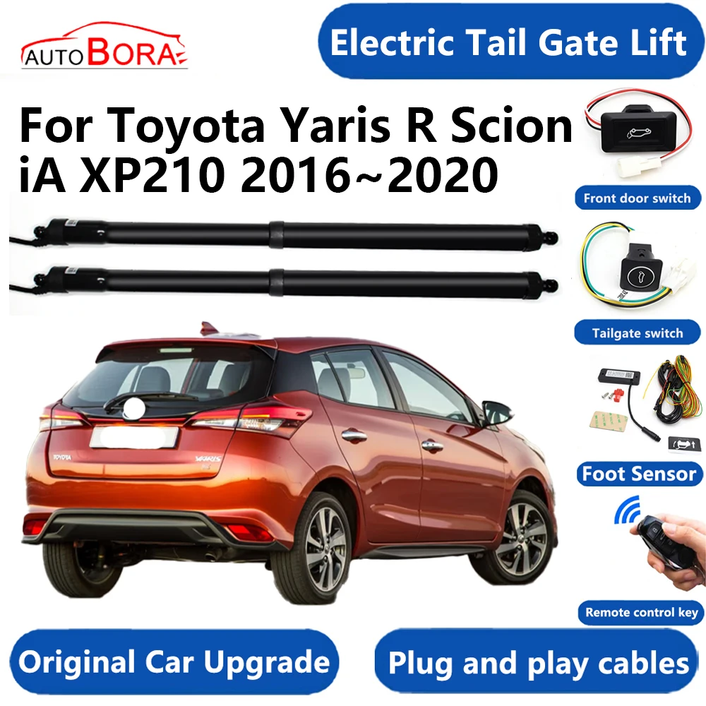 

Car Electric Tail Gate Lift System Power Liftgate Kit Auto Automatic Tailgate Opener for Toyota Yaris R Scion iA XP210 2016~2020