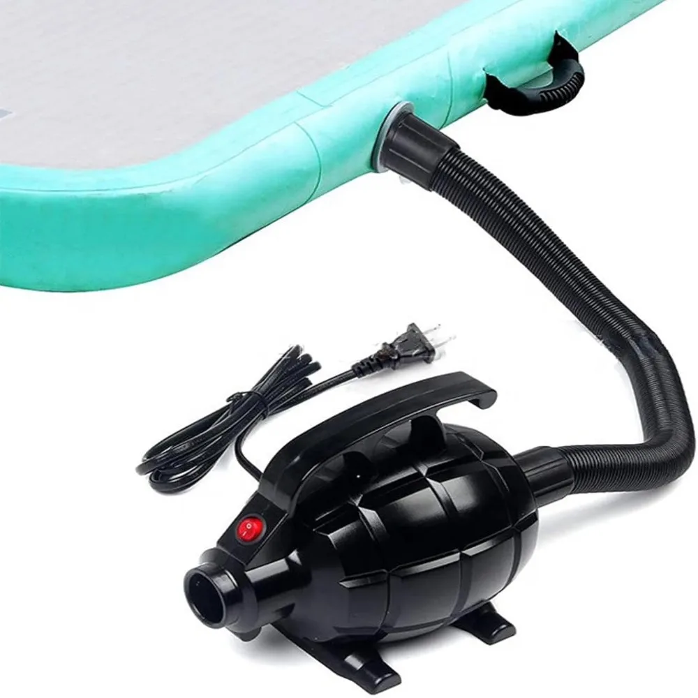 Various 600W Electric Air Pump 17000Pa 5 Nozzles Multifunction Pump AC 110-120V High Pressure Pump For Gym Fitness Mat