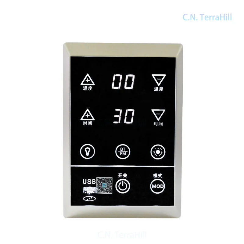 Steam Sauna Control Panel Steam Room Controller Generator Timer Digital Thermostat